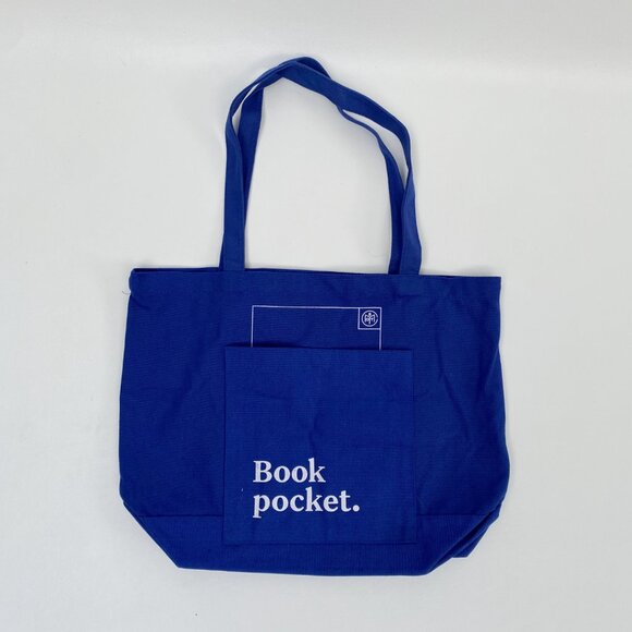 Blue Tote Bag - Book of the Month - Picture 3 of 5